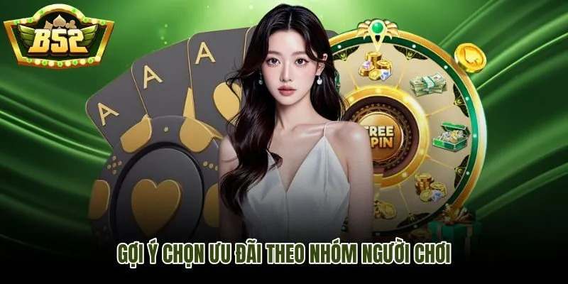 Khuyến mãi B52Club hôm nay phù hợp từng nhóm người chơi khác nhau